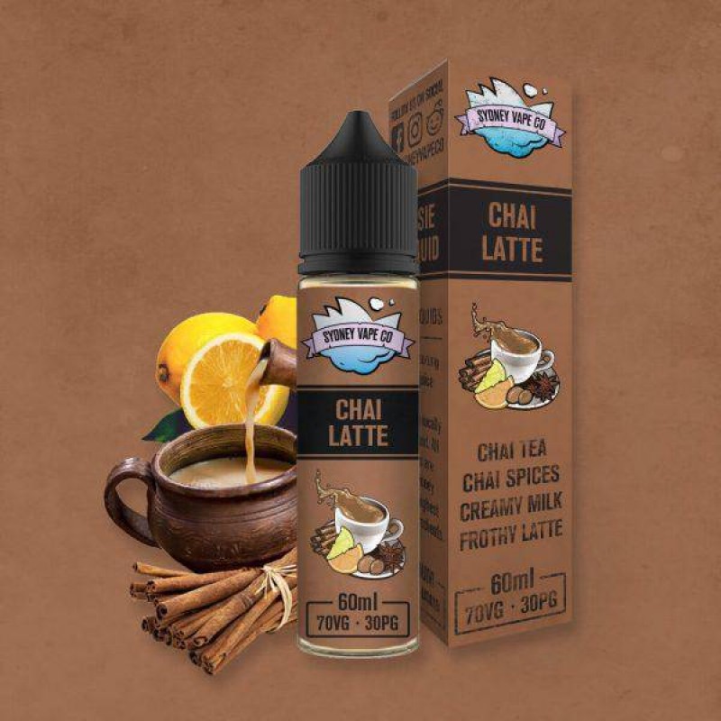 Sydney Vape Co - Chai Latte - 50% OFF