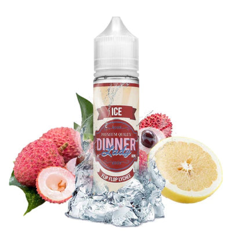 50% Off - Summer Holidays By Dinner Lady -  Flip Flop Lychee - 60ml