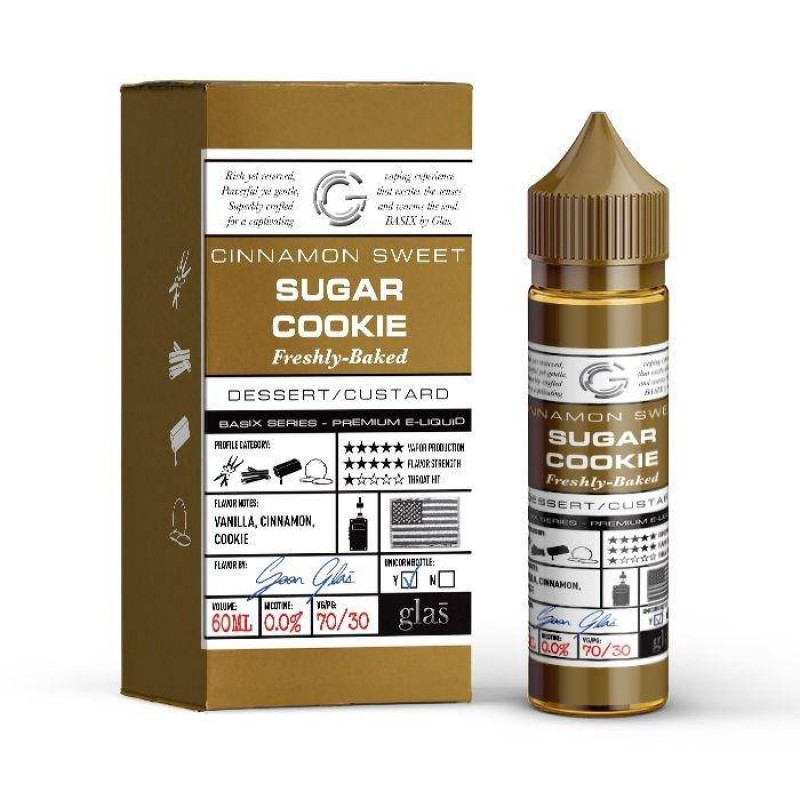 Glas Vapor - Basix Series - Sugar Cookie - 20% OFF