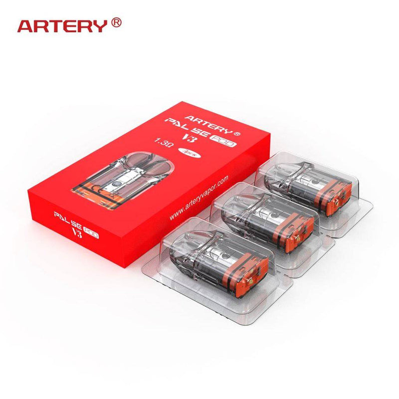 Artery Pal SE Replacement Pod Cartridge 2ml V3 - 3 Pack - New Version V3