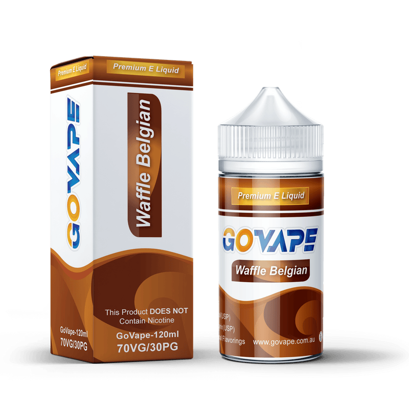 GO VAPE PREMIUM E-LIQUID - WAFFLE BELGIAN - 120ml