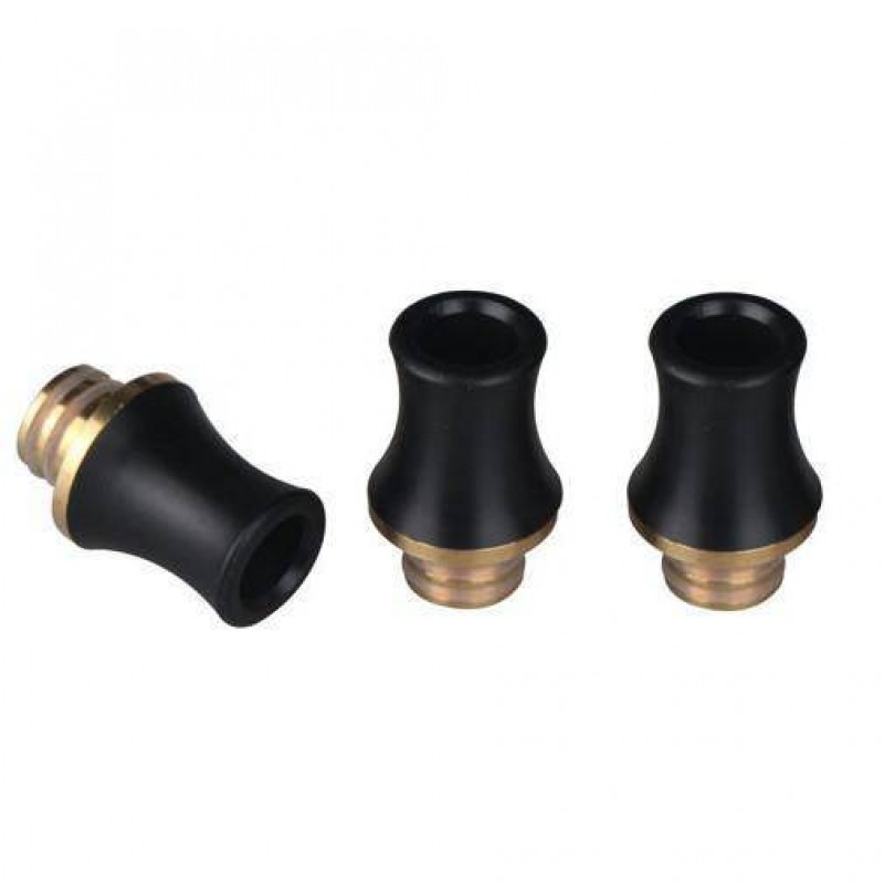 510 Delrin & Brass Stingray Style Wide Bore Drip Tip