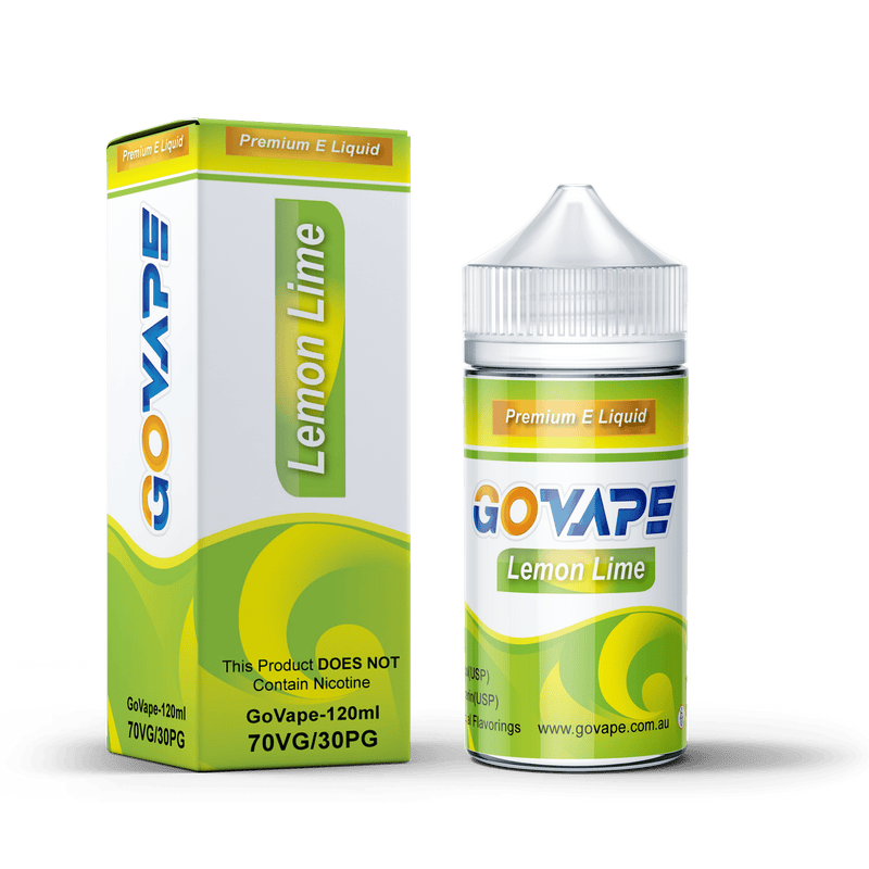 GO VAPE PREMIUM E-LIQUID - LEMON LIME - 120ml