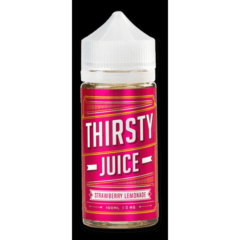 50% Off - Thirsty Juice Co. - Strawberry Lemonade E-Liquid - 100ml