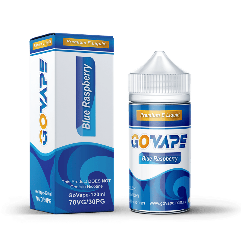 GO VAPE PREMIUM E-LIQUID - BLUE RASPBERRY - 120ml