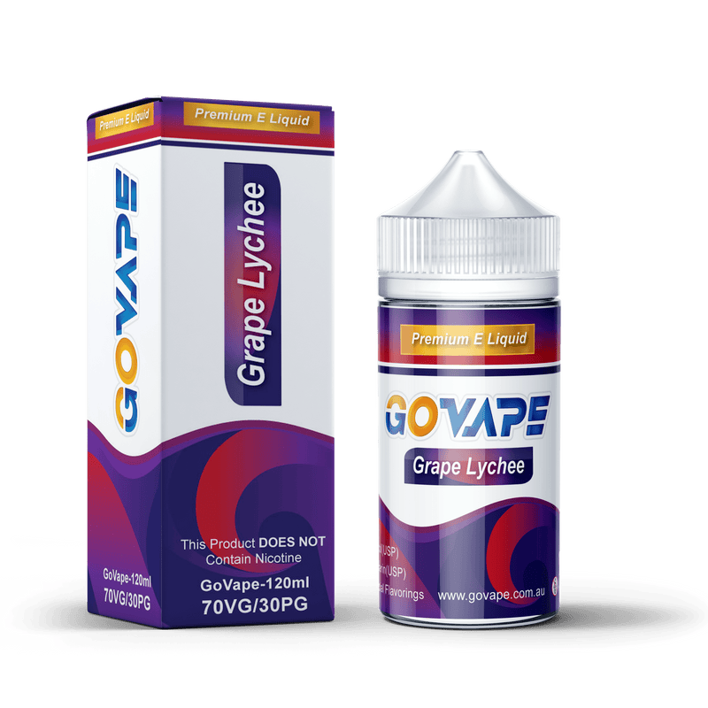 GO VAPE PREMIUM E-LIQUID - GRAPE LYCHEE - 120ml