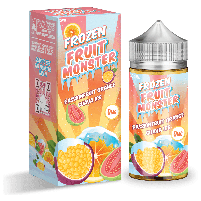 Frozen Fruit Monster | Passionfruit Orange Guava Ice | 100ml