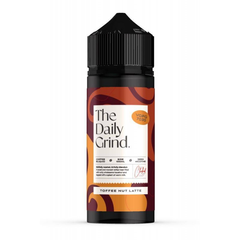 The Daily Grind | Toffee Nut Latte |  100ml E-liquid