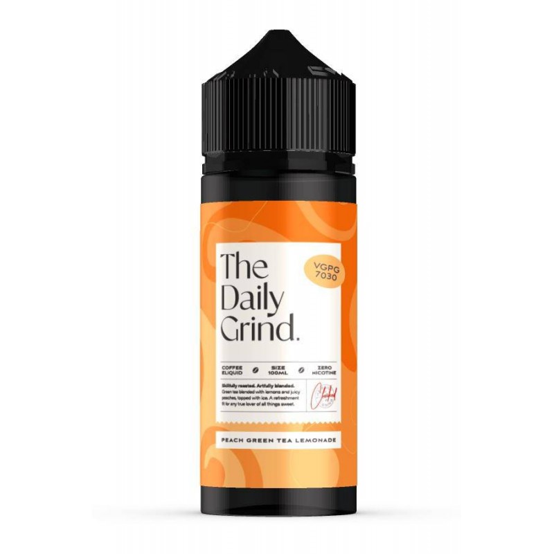 The Daily Grind | Peach Green Tea Lemonade | 100ml E-liquid