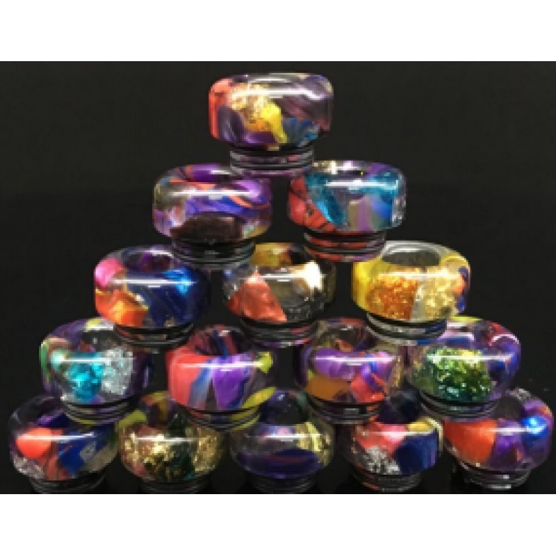 810 Resin Drip Tip - Multi Colour