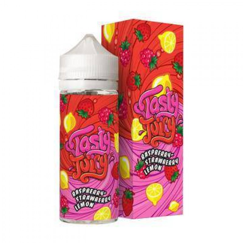 Tasty Juicy - Raspberry Strawberry Lemon - 120ml - 50% Off