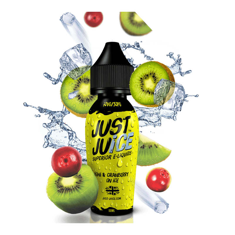 Just Juice - kiwi, Cranberry on Ice - 60ml