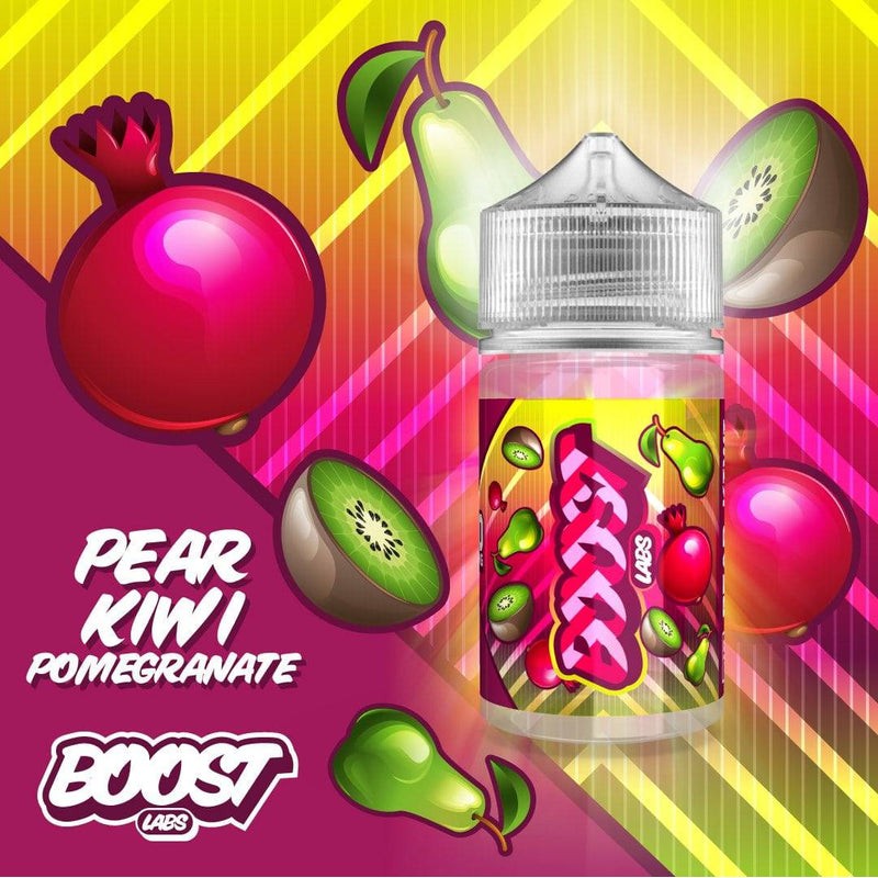 BOOST LABS - PEAR KIWI POMEGRANATE - 60ml - 50% Off