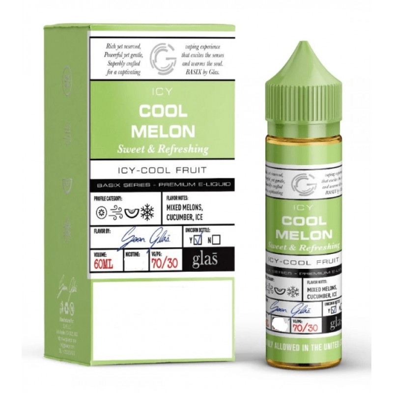 Glas Vapor - Basix Series - Cool Melon - 20% OFF