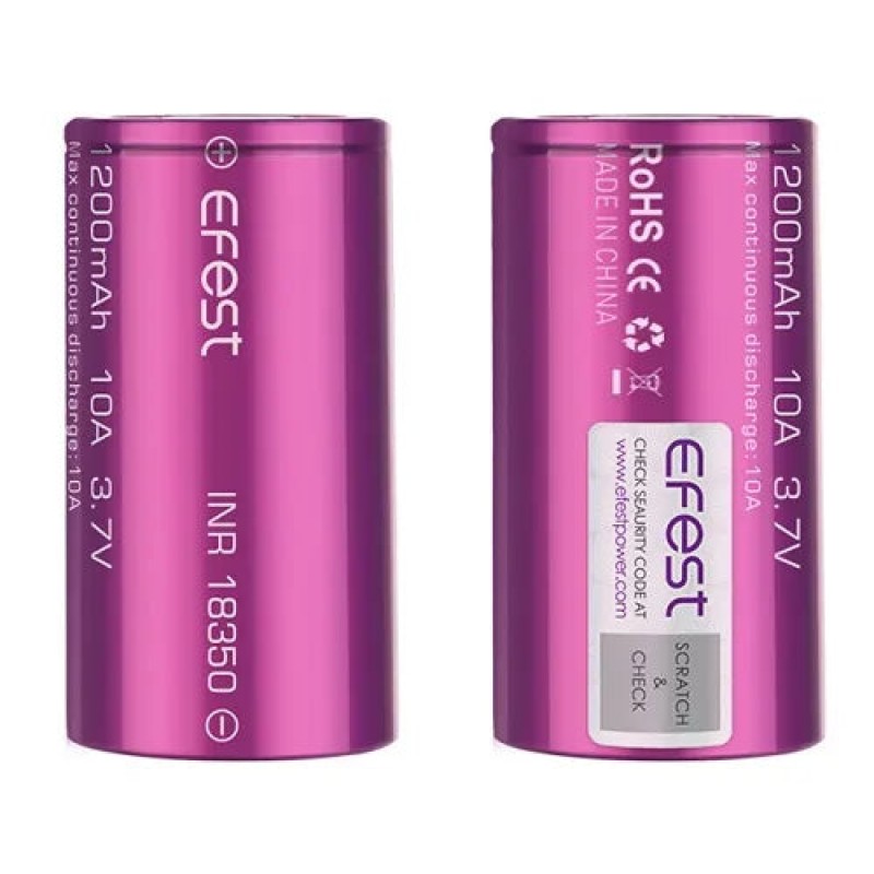 Efest 18350 - 1200mAh Battery