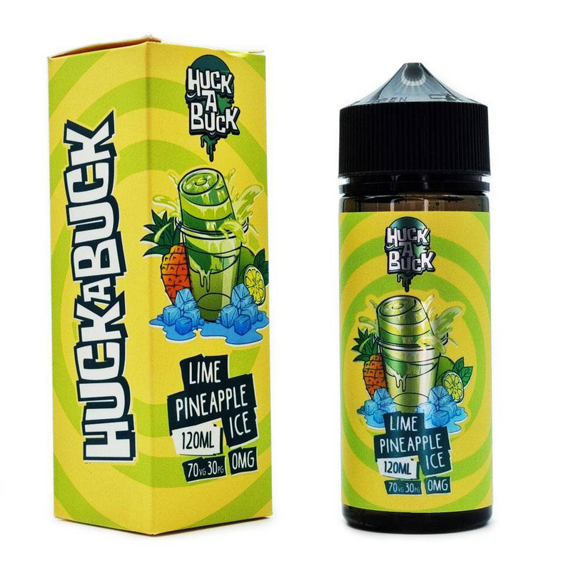 HUCKABUCK - Malaysian Juice - Lime Pineapple Ice - 120ml