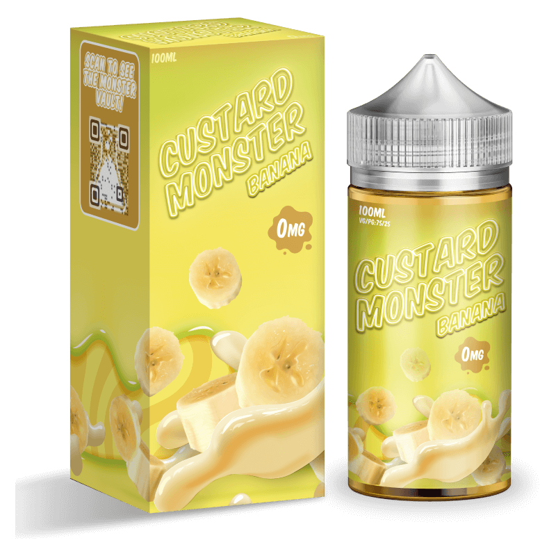 Custard Monster - Banana Custard - 100ml