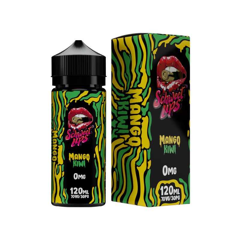 Schweet Lips / Malaysian E-Liquid / Mango & Kiwi 120ml