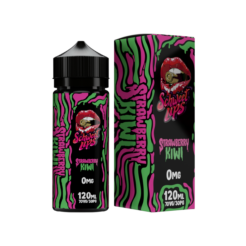 Schweet Lips / Malaysian E-Liquid / Kiwi Strawberry / 120ml