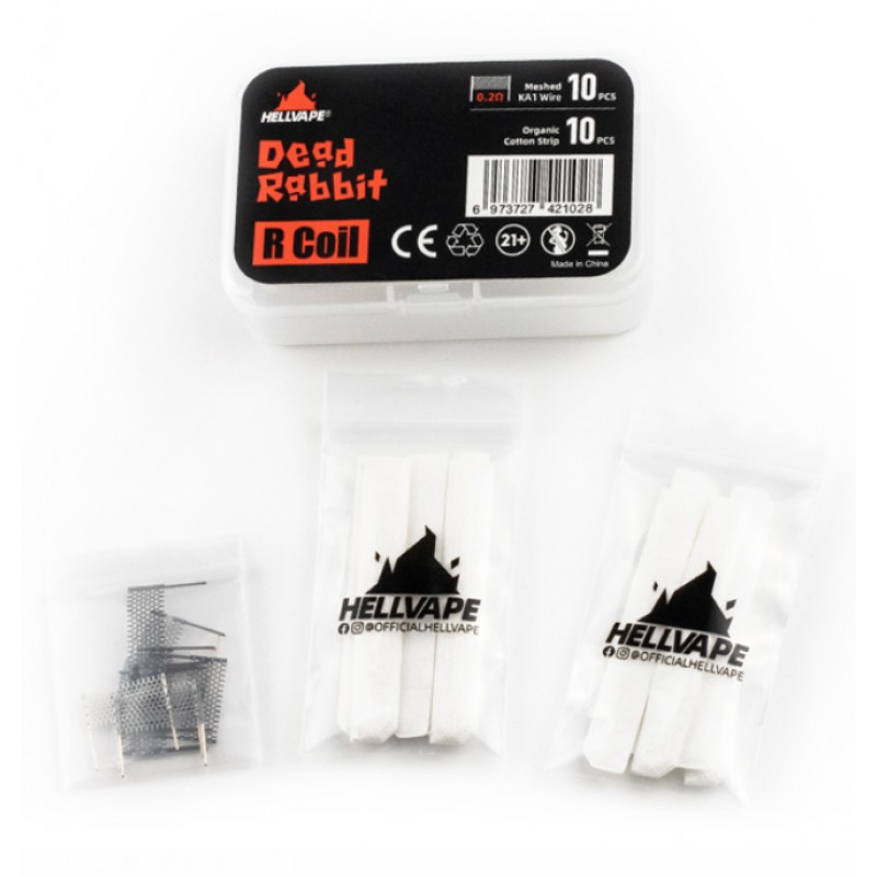 Hellvape Dead Rabbit R Tank Coil (10pcs/Pack)