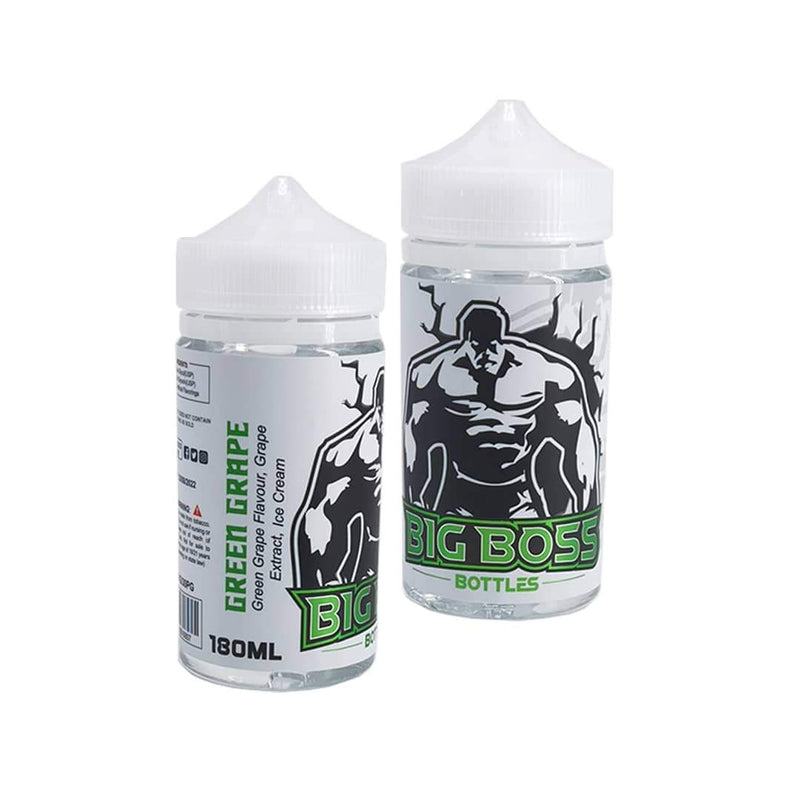 Big Boss Bottles - Green Grape - 180ml