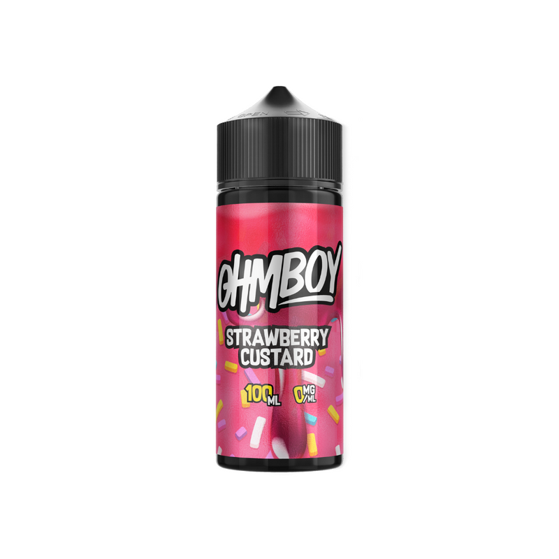 OhmBoy Custards | Strawberry Custard | 100ml