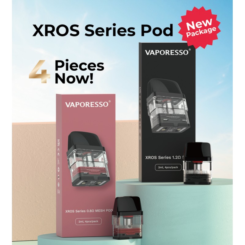 Vaporesso XROS Series | Pod Cartridge 2ml (4pcs/pack)